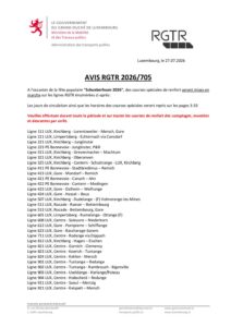 Avis Renfort Schueberfouer 2026