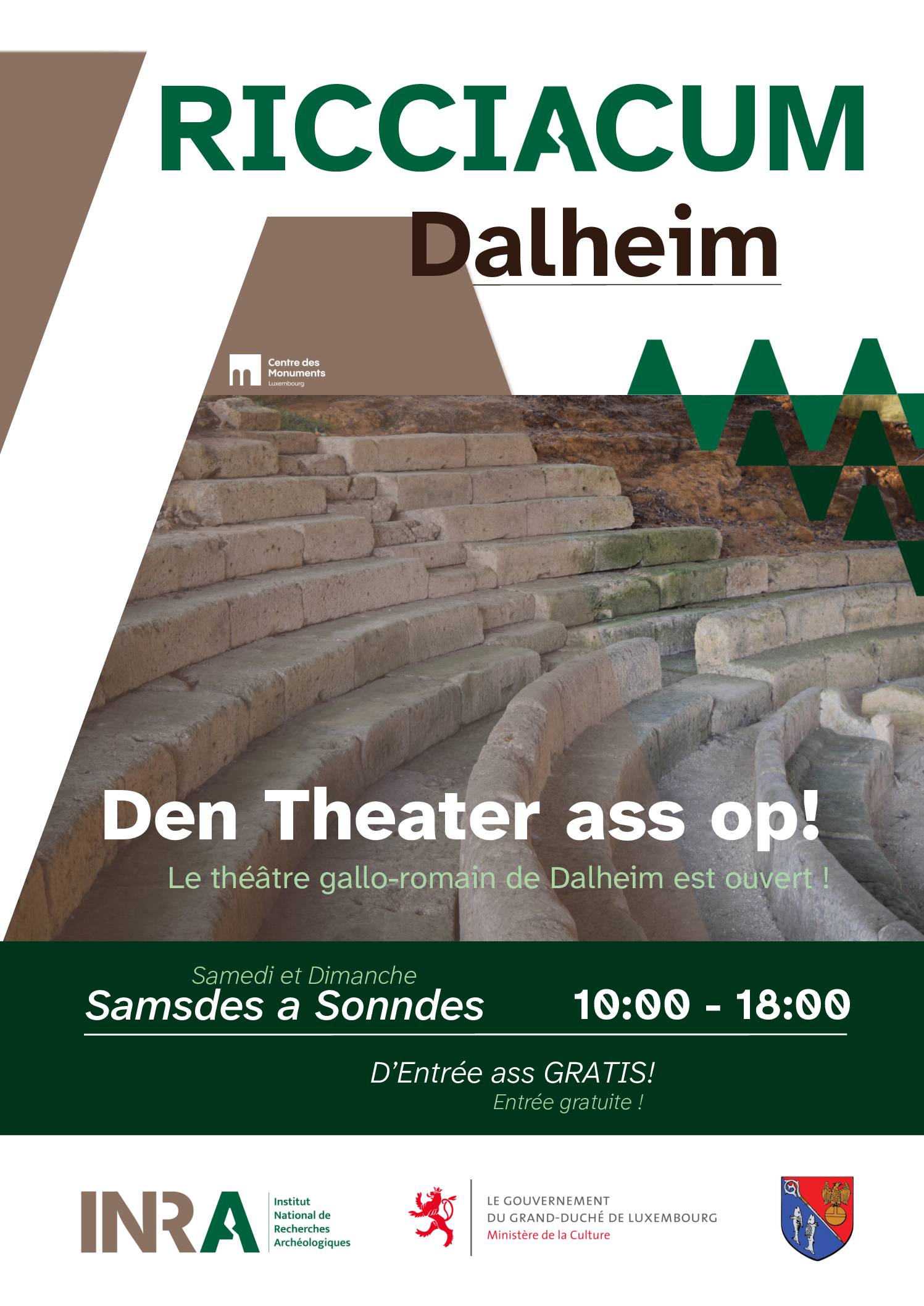 Den Theater ass op!