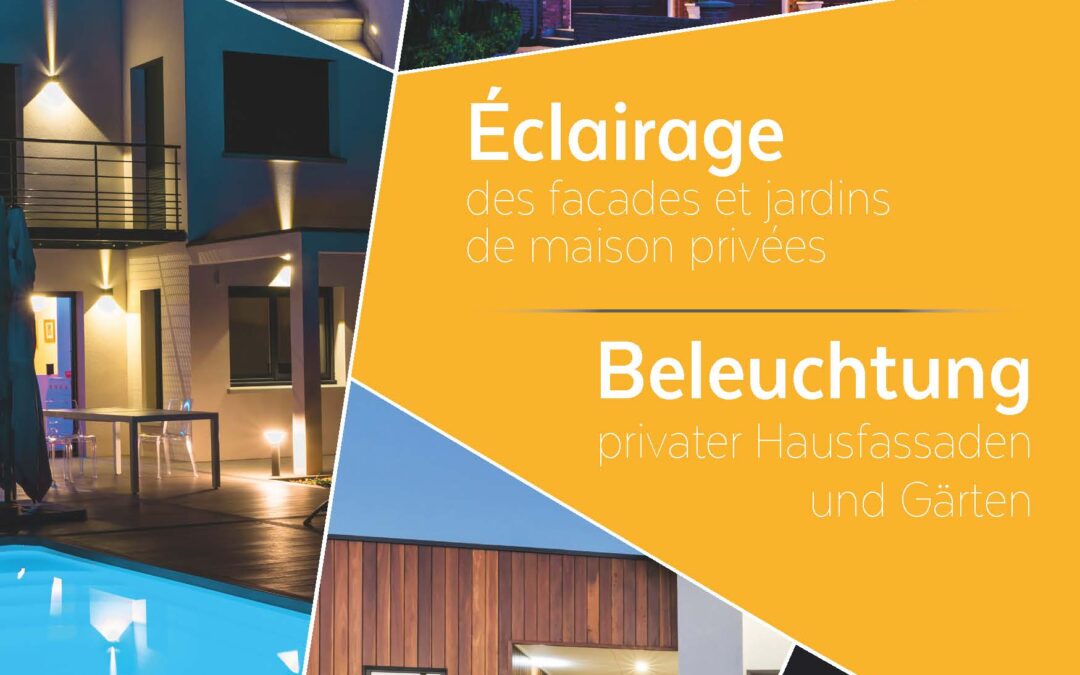 Beleuchtung privater Hausfassaden und Gärten