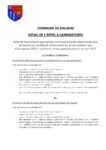 Appel à candidatures fonctionnaire ou employé communal B1 administratif (CDI / 100%)